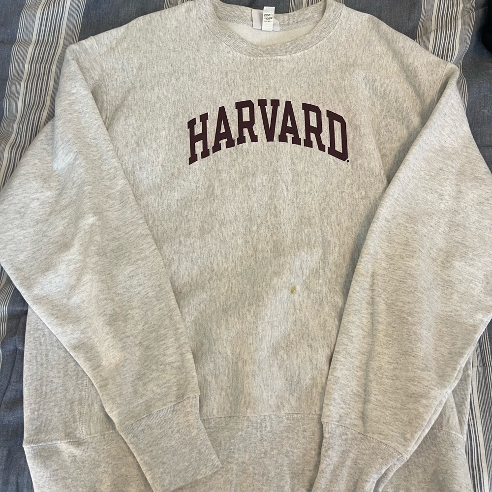Campion Reverse weave Harvard crew neck